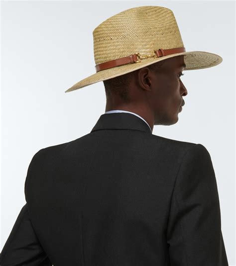 gucci straw hat voge|gucci lido straw hat.